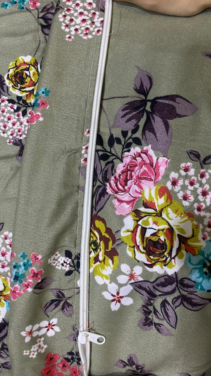 Printed Single Mattress Cover