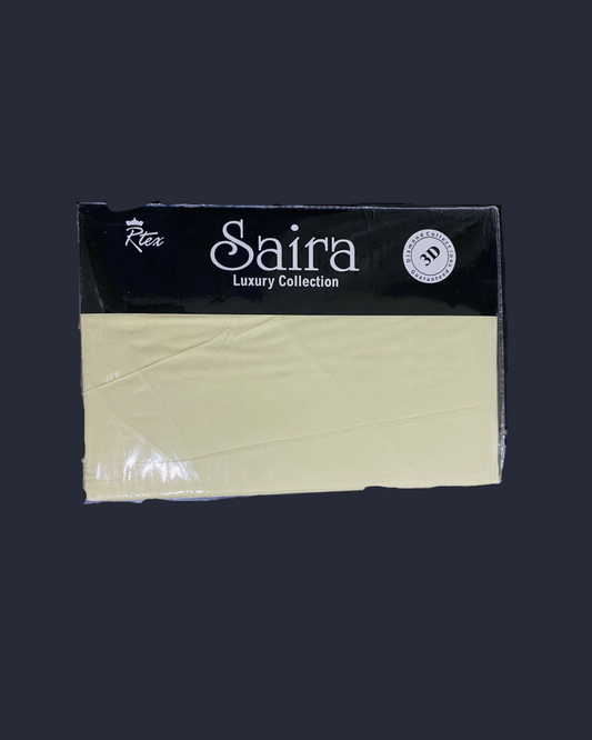 Butter Cream Plain Bedsheet set