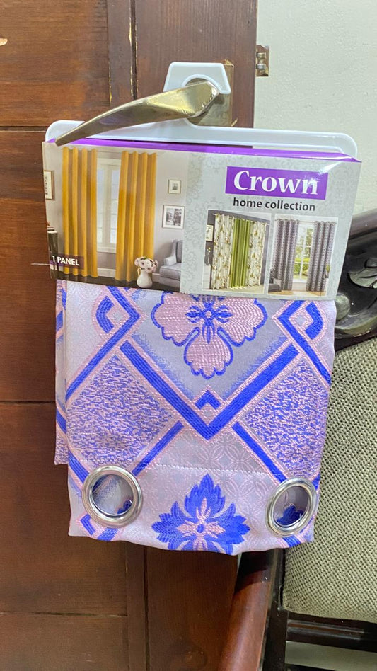 Jacquard Curtain Pair 1